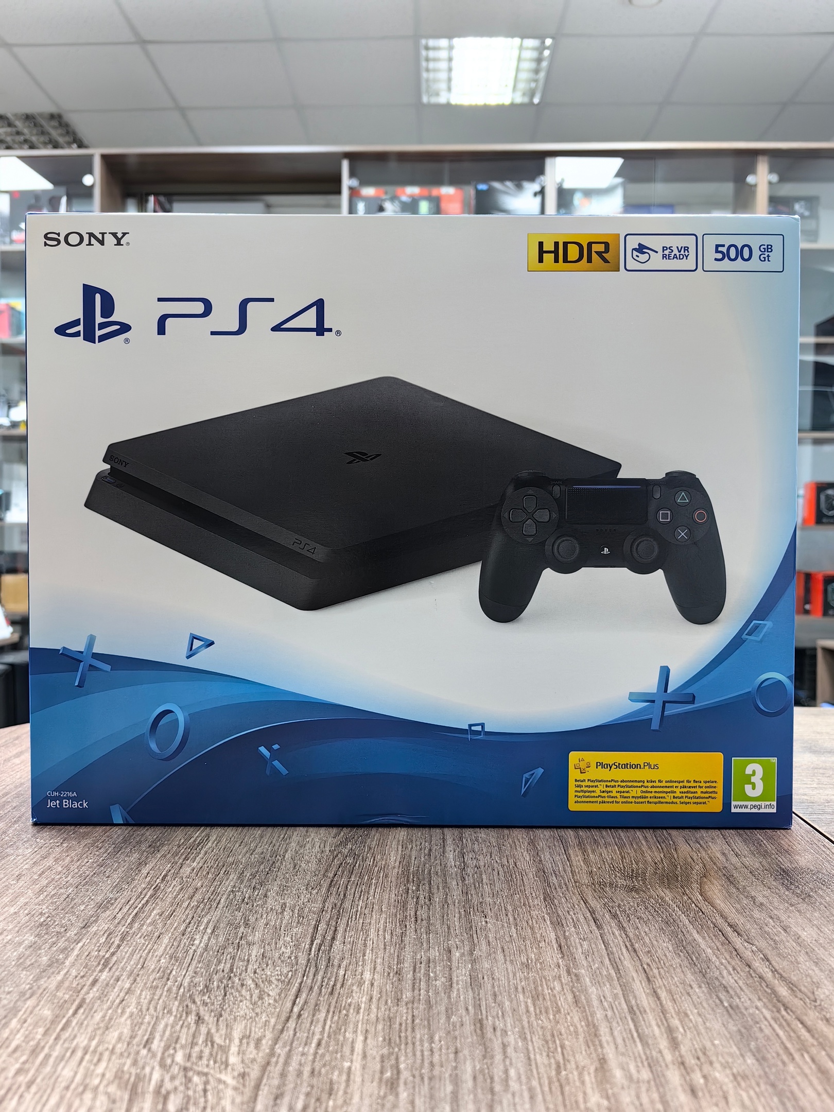 Игровая приставка Sony PlayStation 4 Slim 500GB - 1 геймпад