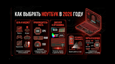 Как выбрать ноутбук